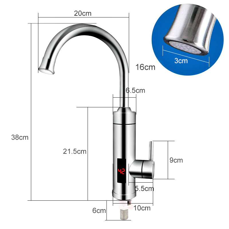 Inox protočna slavina RX-016