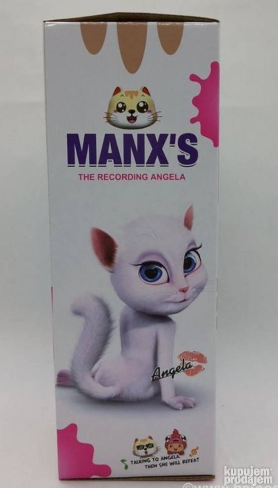 pametna mačka - talking angela - 30 cm