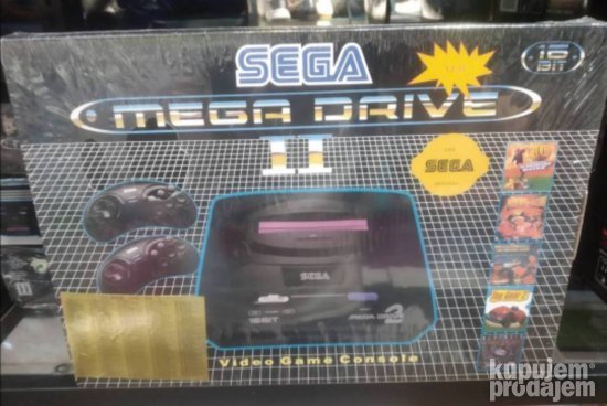 sega mega drive konzola 16bit