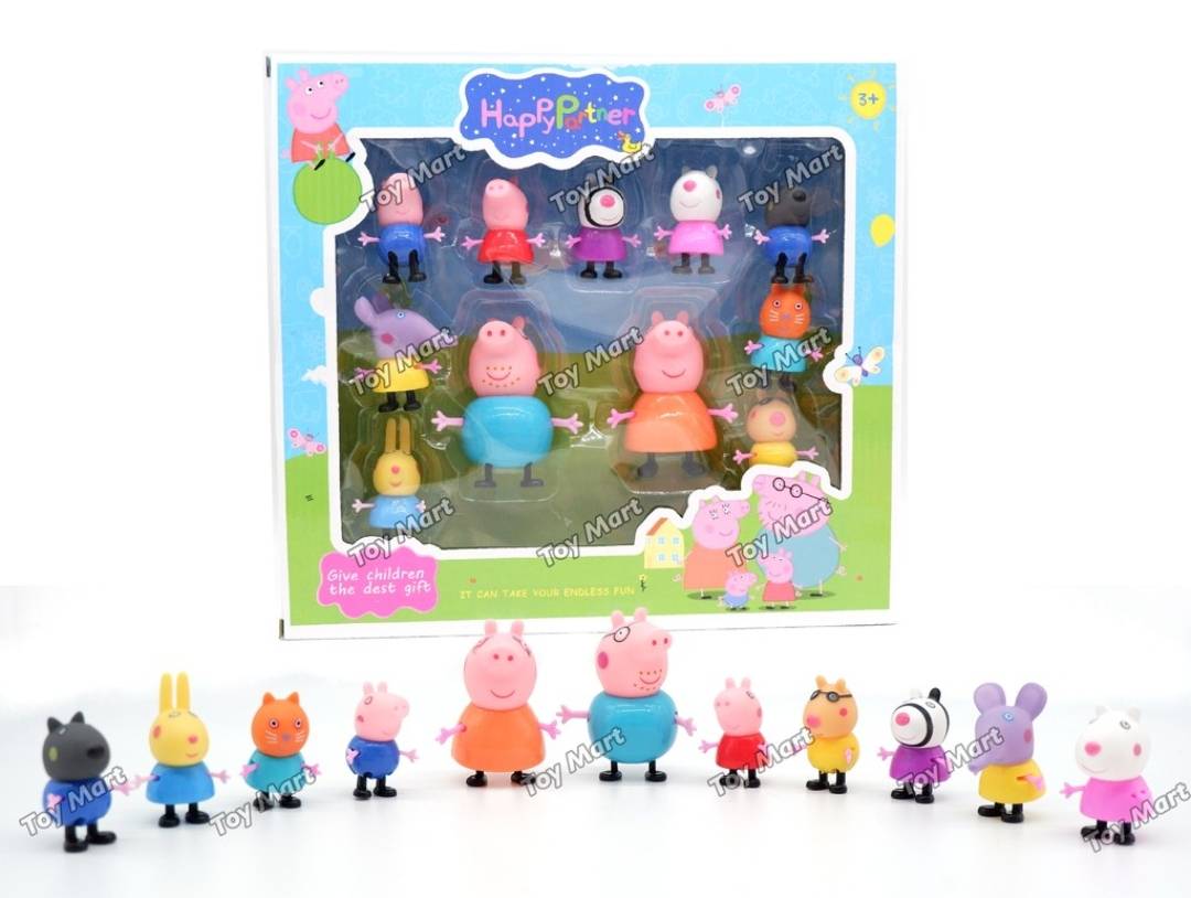 Pepa prase figurice set od 11 figurica - Pepa prase figurice set od 11 figurica