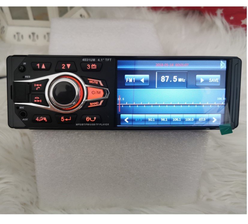 Multimedia Radio Mp5 Mp3 Usb Tf FM Bluetooth 4. 1inch - Multimedia Radio Mp5 Mp3 Usb Tf FM Bluetooth 4. 1inch