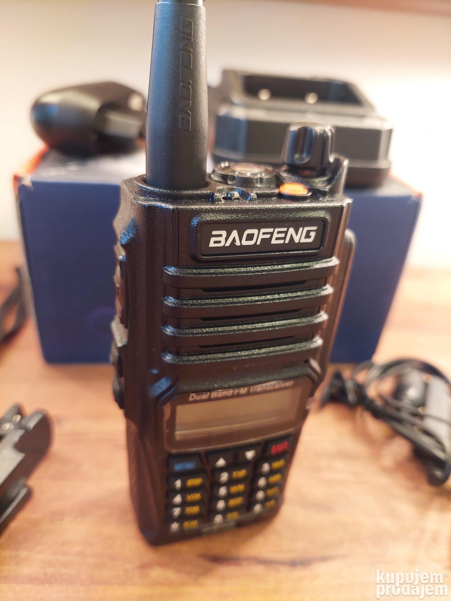 Dual Band Radio stanica Baofeng UV 9R plus 15W IP67 - Dual Band Radio stanica Baofeng UV 9R plus 15W IP67