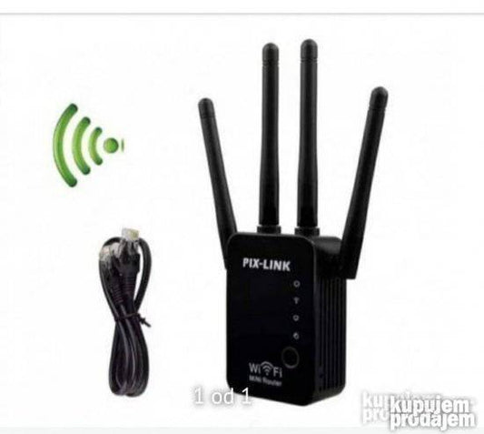 WIFI pojacivac signala -wifi repeater 4 antene