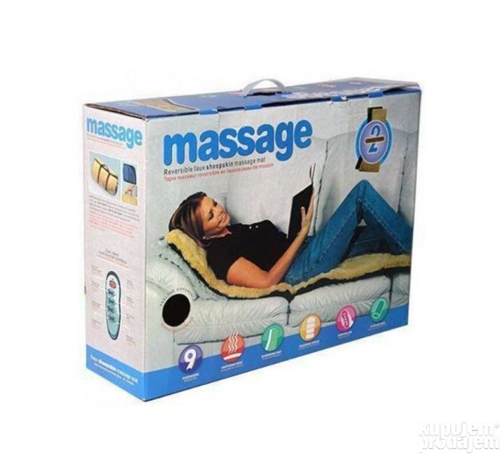 Mazer prostirka sa krznom - massage sa 9 kugli