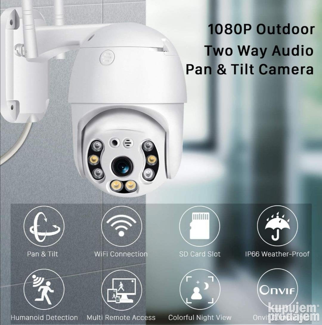 PTZ kamera Ip kamera wifi rotirajuca kamera 3mpx - PTZ kamera Ip kamera wifi rotirajuca kamera 3mpx