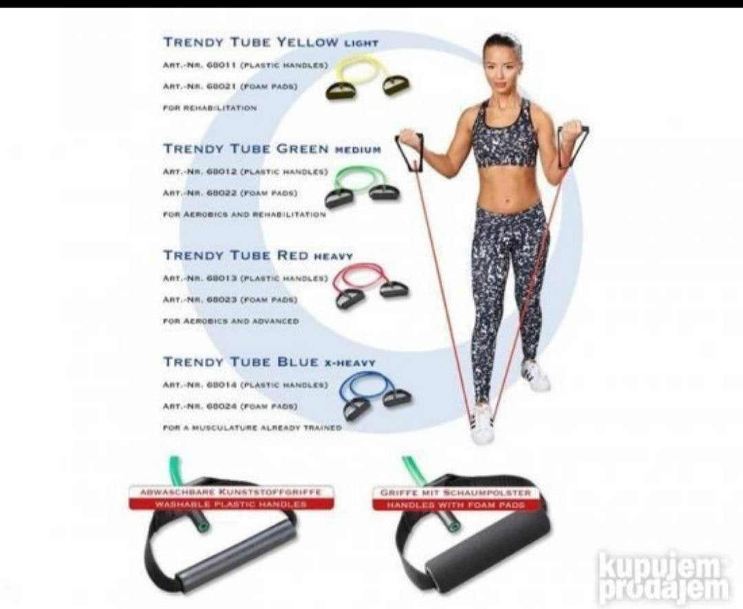 Guma za trening Power resistance bands Guma za trening