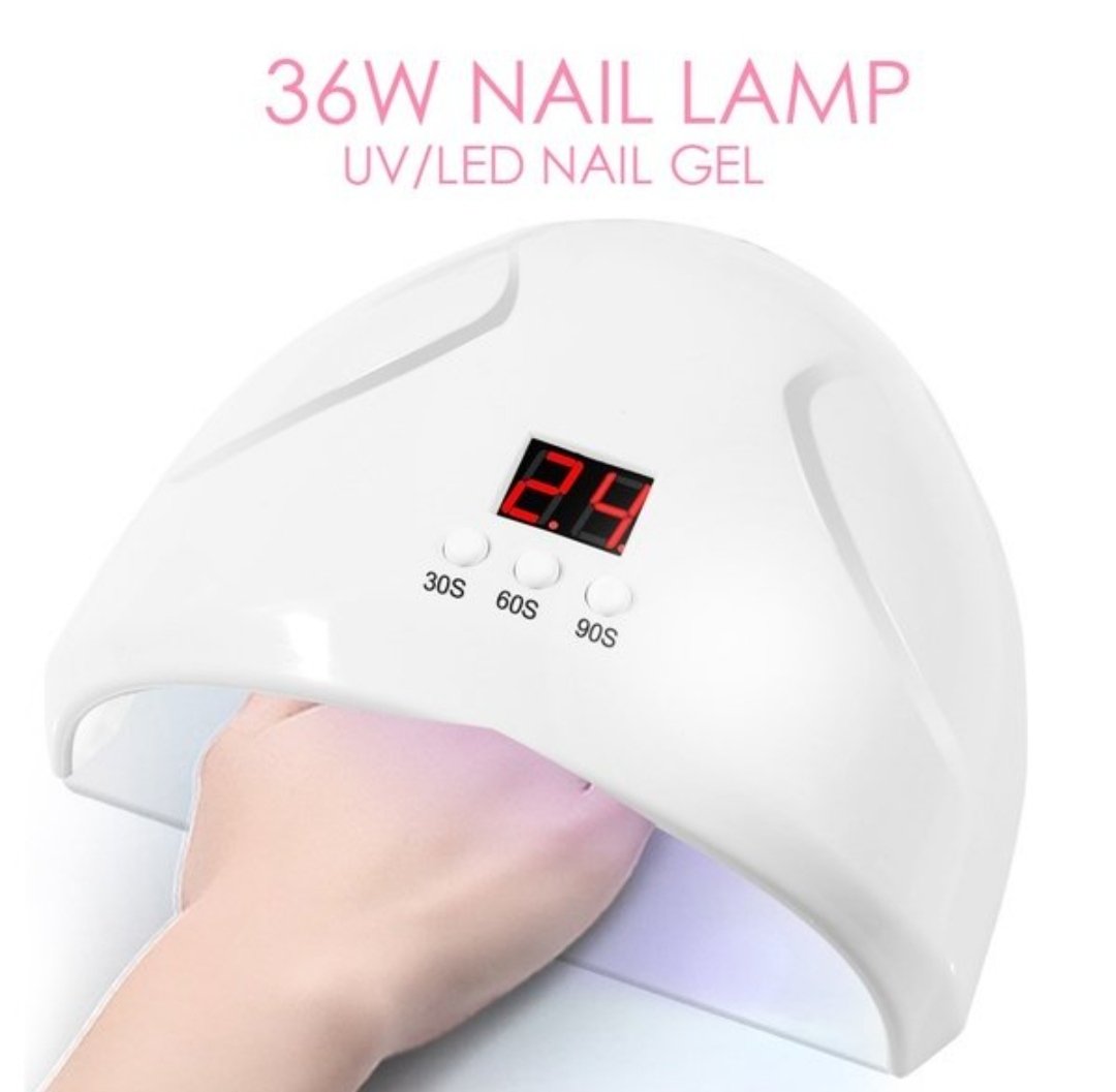 Mini lampa za nokte uv led gel 36w