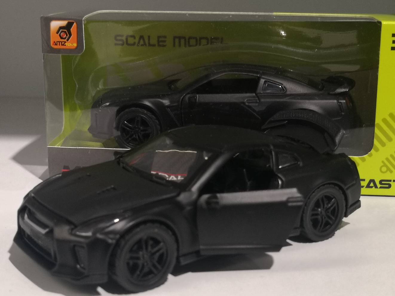 Metalni autići NiSSAN GTR-R35 Crni - Metalni autići NiSSAN GTR-R35 Crni