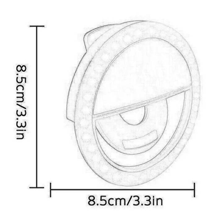 SELFIE ring light za mobilni telefon