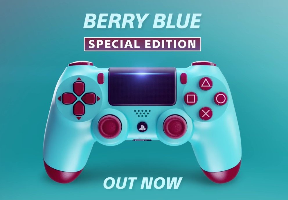 Plavi Dzojstik za PS4 bezicni  Berry Blue - pistac - Plavi Dzojstik za PS4 bezicni  Berry Blue - pistac