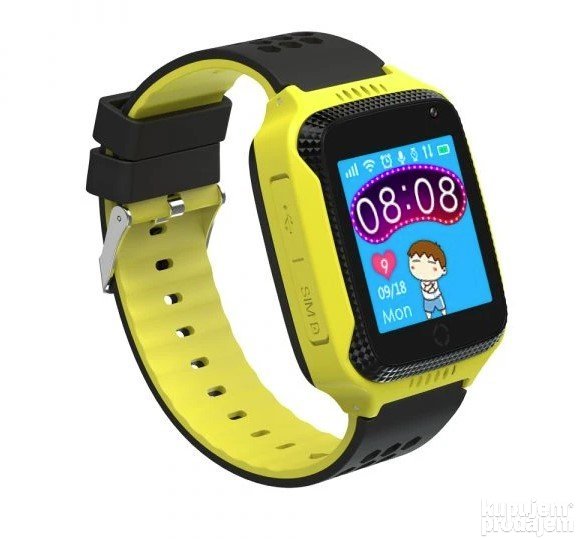 Decji satic smartic G900 smart watch SIM GPS Zuta boja - Decji satic smartic G900 smart watch SIM GPS Zuta boja