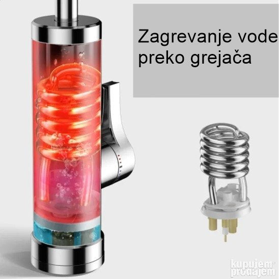 Delimano replika Cesma sa grejacem inox slavina  bojler - Delimano replika Cesma sa grejacem inox slavina  bojler