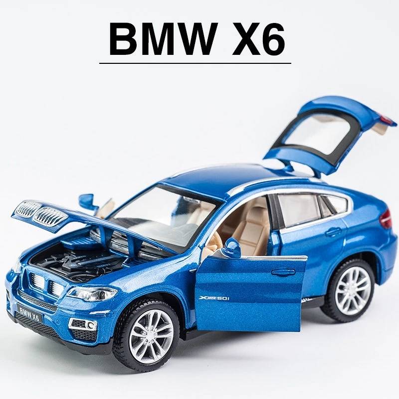 Bmw X6 Metalni-Muzicki Plavi 1/32