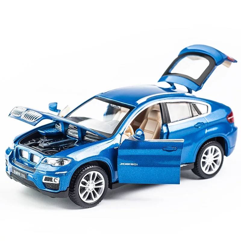 Bmw X6 Metalni-Muzicki Plavi 1/32