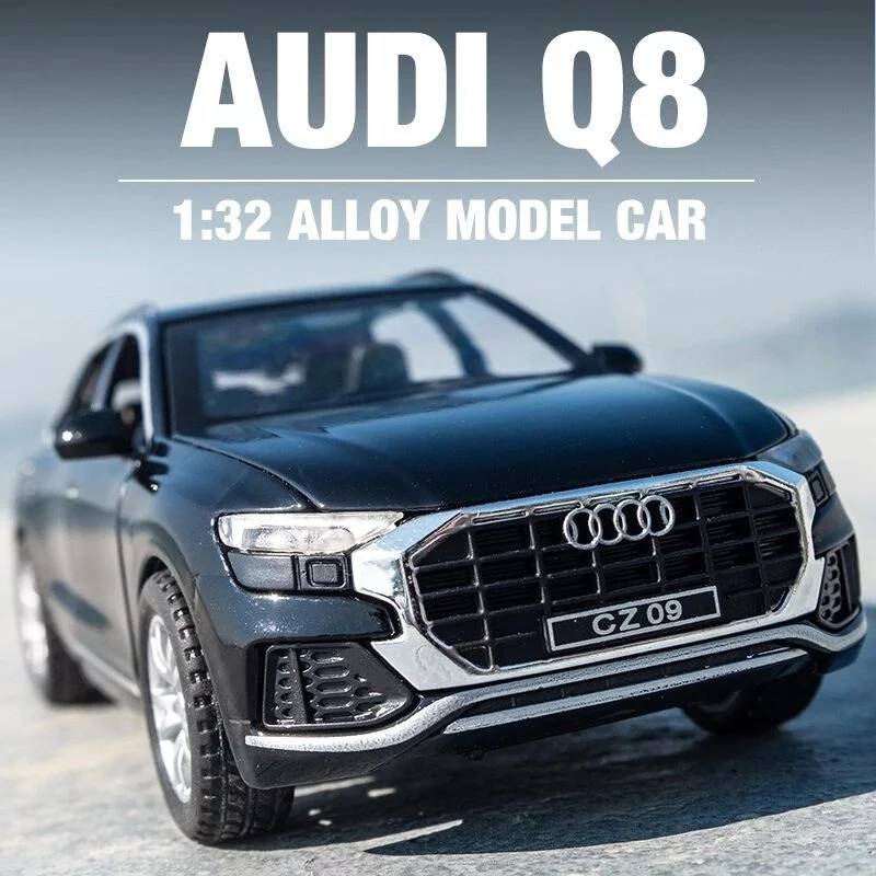 Crni Audi Q8 Metalni Diecast 1/24 - Crni Audi Q8 Metalni Diecast 1/24