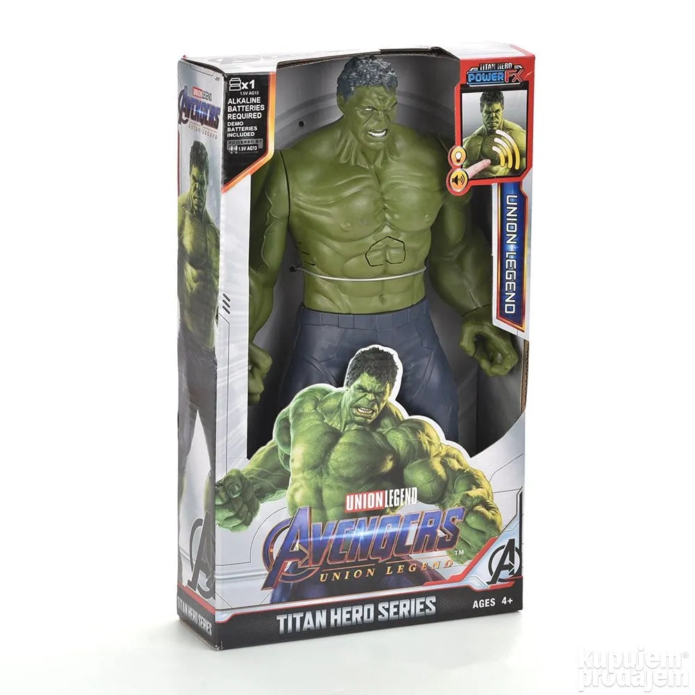 Hulk muzička igračka avengers 30CM - Hulk muzička igračka avengers 30CM