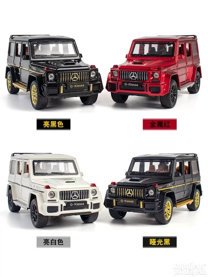 Mercedes Benz G Klasee Metalni I Muzicki Autic 1/24