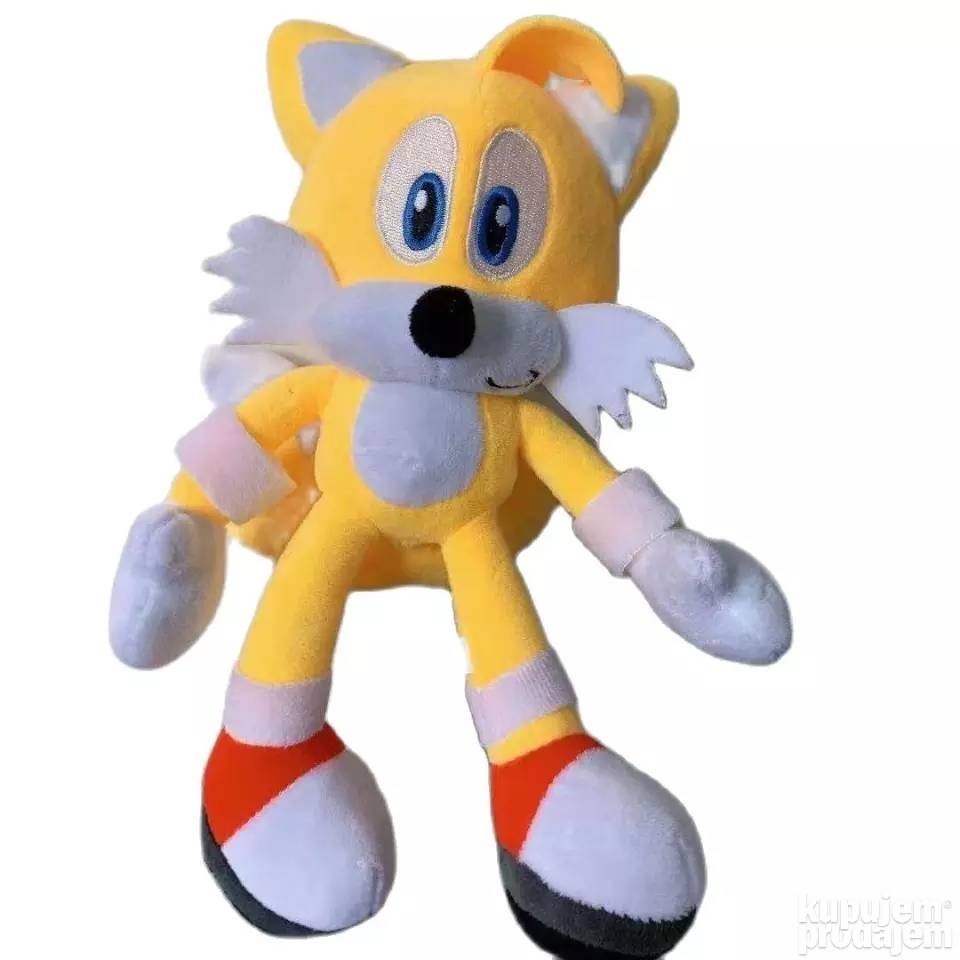 Tails Prower Sonik the Hedgehog Plisani igračka 30cm