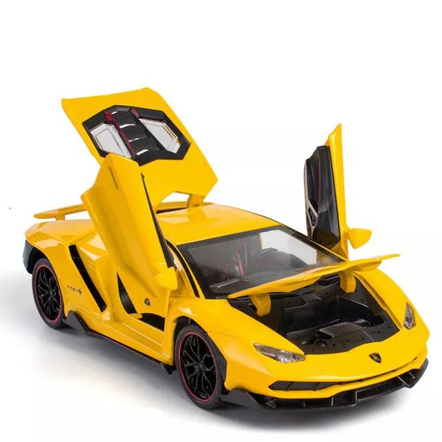 Zuti Lamborghini Centenario DieCast 1/32 - Zuti Lamborghini Centenario DieCast 1/32