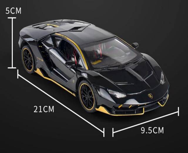 Zuti Lamborghini Centenario DieCast 1/32 - Zuti Lamborghini Centenario DieCast 1/32