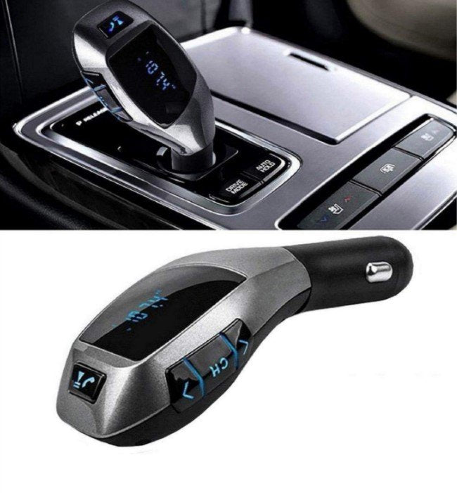 X6 FM transmiter za auto mini multimedia Bluetooth SD