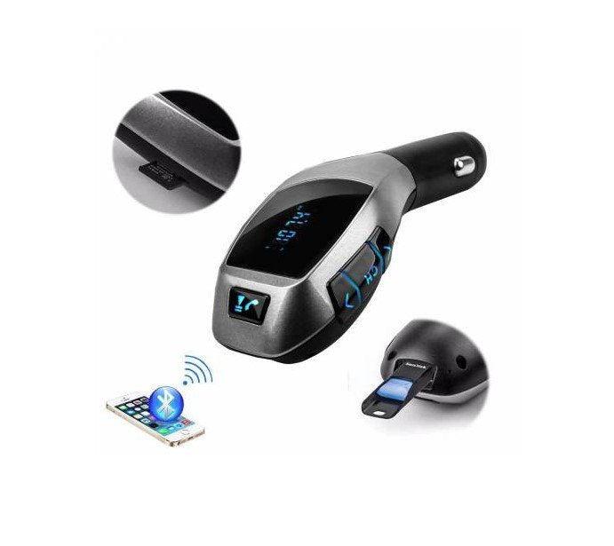 X6 FM transmiter za auto mini multimedia Bluetooth SD