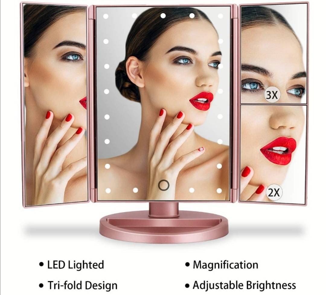 Led ogledalo za šminkanje beli superstar magnifying mirror - Led ogledalo za šminkanje beli superstar magnifying mirror