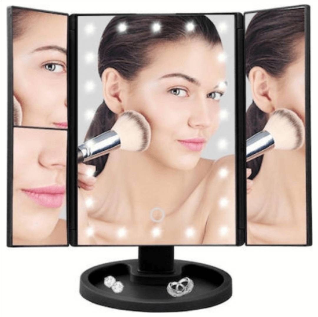 LED ogledalo za šminkanje rozi superstar magnifying mirror - LED ogledalo za šminkanje rozi superstar magnifying mirror