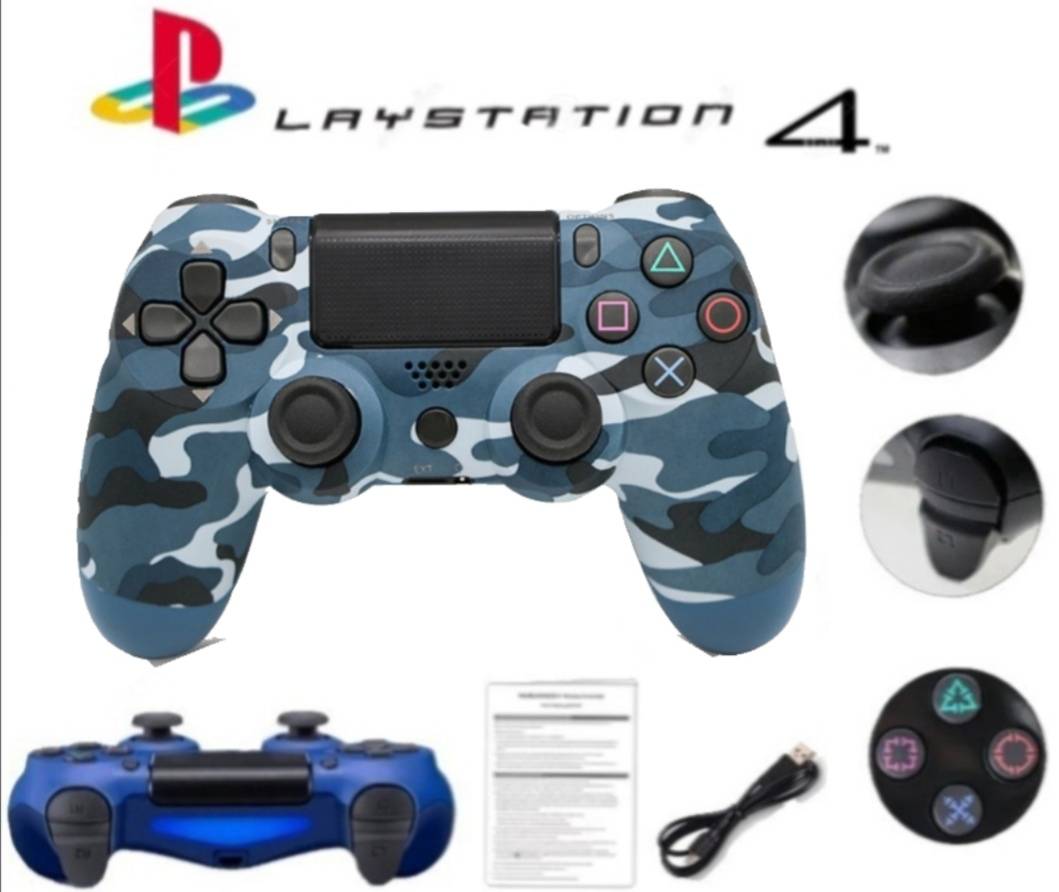 Džojstik za ps4 maskirni double motor vibration 4 - Džojstik za ps4 maskirni double motor vibration 4