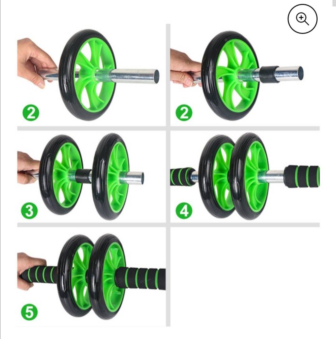 Tocak za vezbanje Trbusnjaka Xplorer- AB Wheel Double - Tocak za vezbanje Trbusnjaka Xplorer- AB Wheel Double