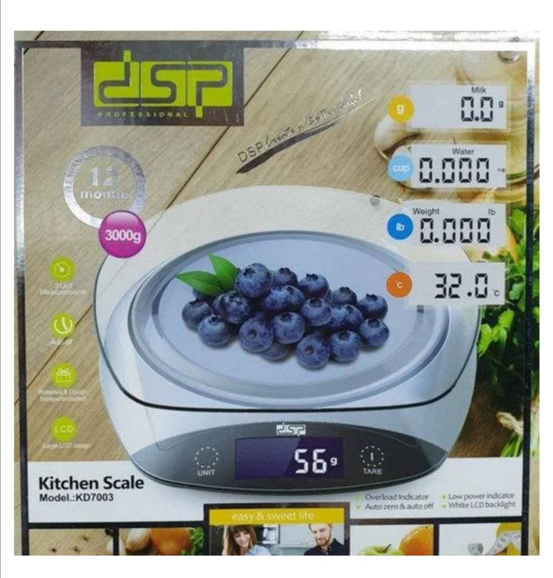 Kuhinjska DSP vaga do 3 KG - Kuhinjska DSP vaga do 3 KG