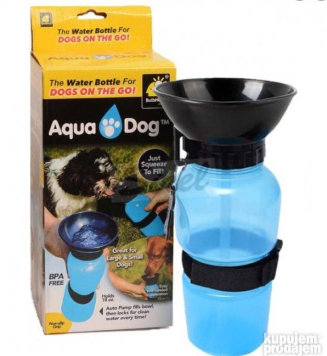 Flašica za pse Aqua dog wattle bottle - Flašica za pse Aqua dog wattle bottle