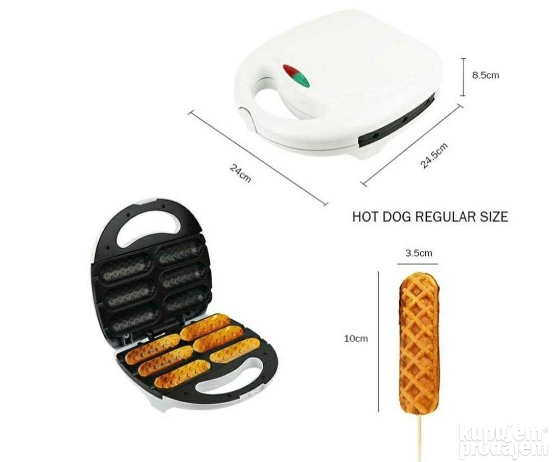 Toster Pekač za hot dog i kolače