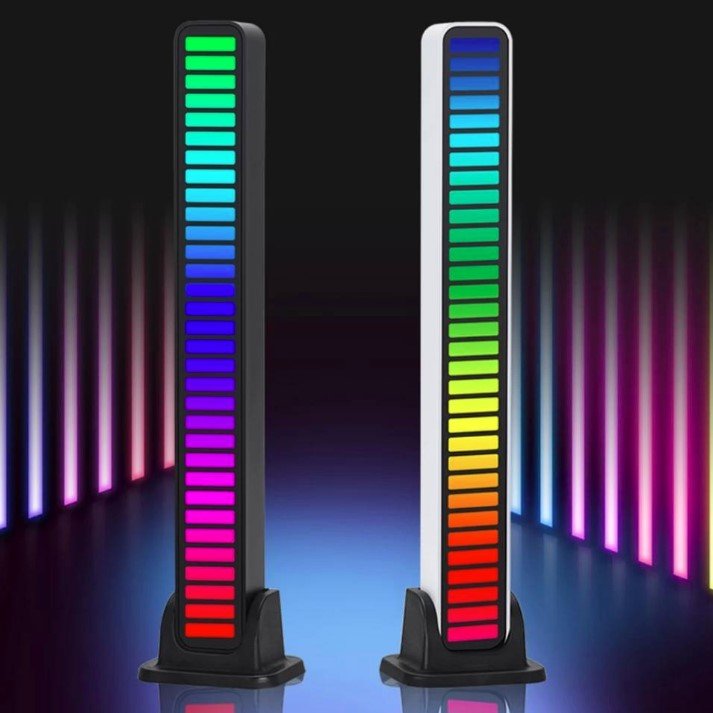 Ambijentalni led rgb muzicki Ekvilajzer lampa  EQ - Ambijentalni led rgb muzicki Ekvilajzer lampa  EQ