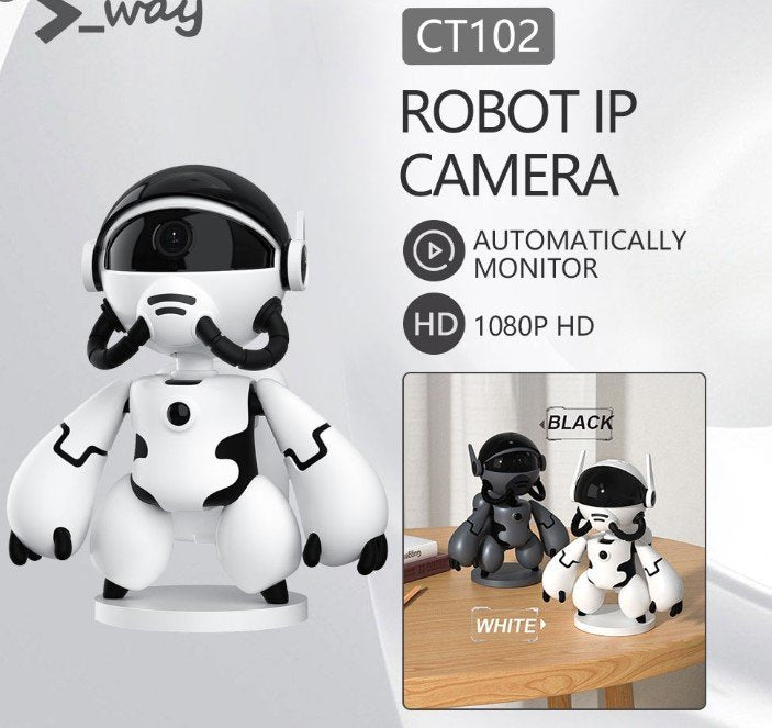 Robot camera Full HD WiFi rotirajuca audio kamera ct 102 - Robot camera Full HD WiFi rotirajuca audio kamera ct 102