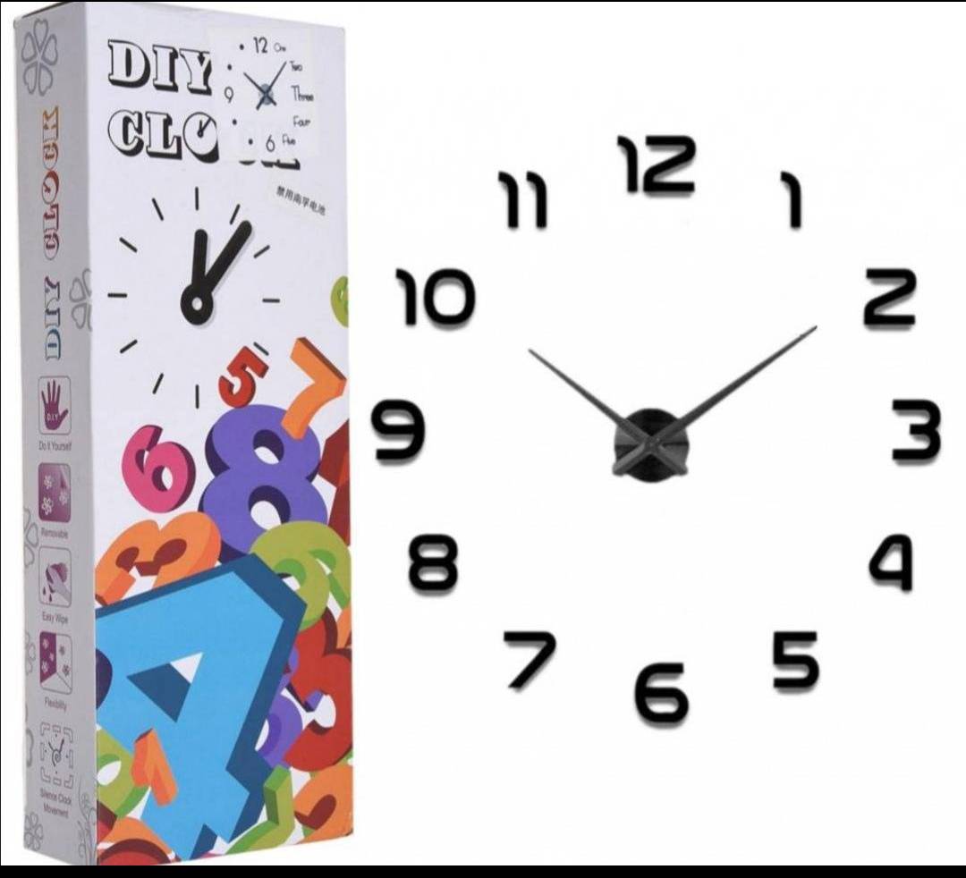 Zidni Sat/Svetleći zidni sat/3D Sat Zidni/DIY Clock - Zidni Sat/Svetleći zidni sat/3D Sat Zidni/DIY Clock