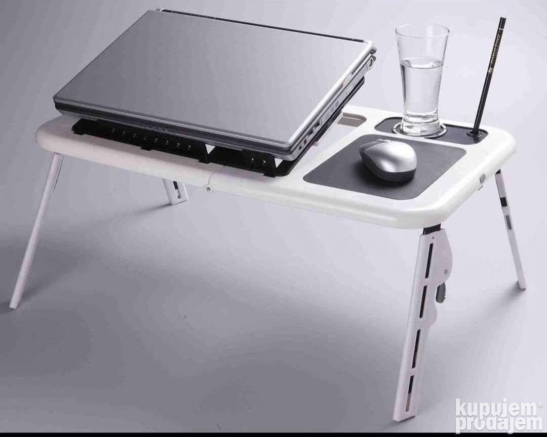 E-Table/Sklopivi sto za laptop/Sto za laptop sa kulerom - E-Table/Sklopivi sto za laptop/Sto za laptop sa kulerom