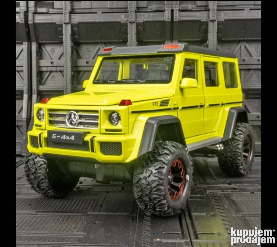 Mercedes G500 G-Klase Žuta 1/24