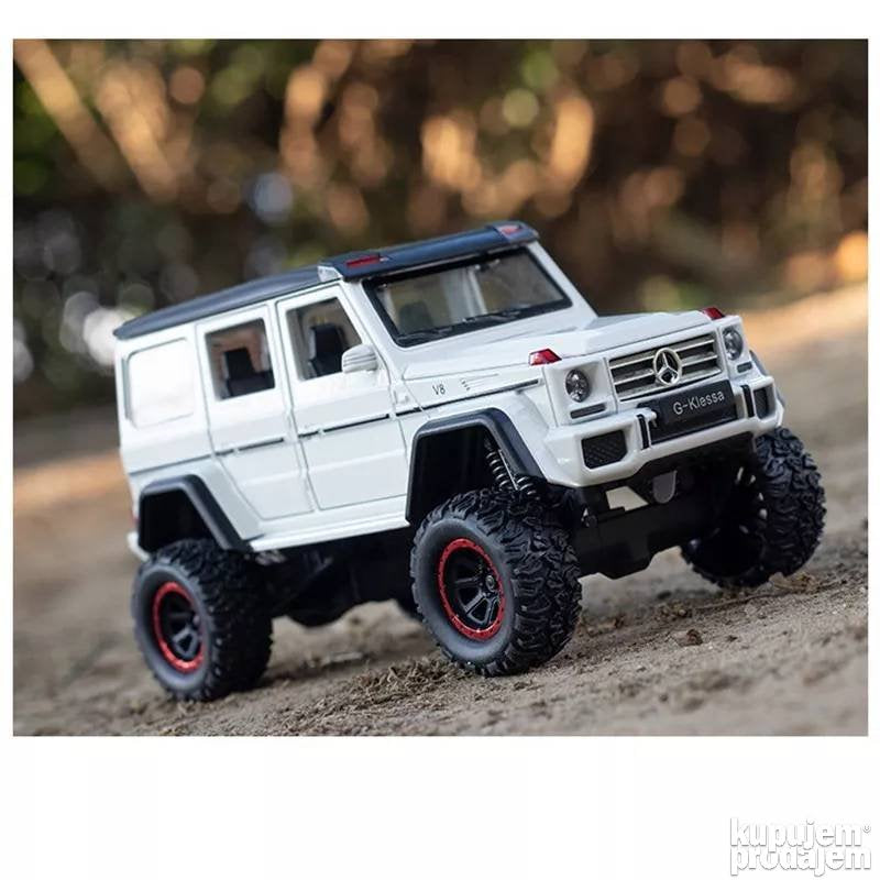 Mercedes G500 G-Klase Žuta 1/24