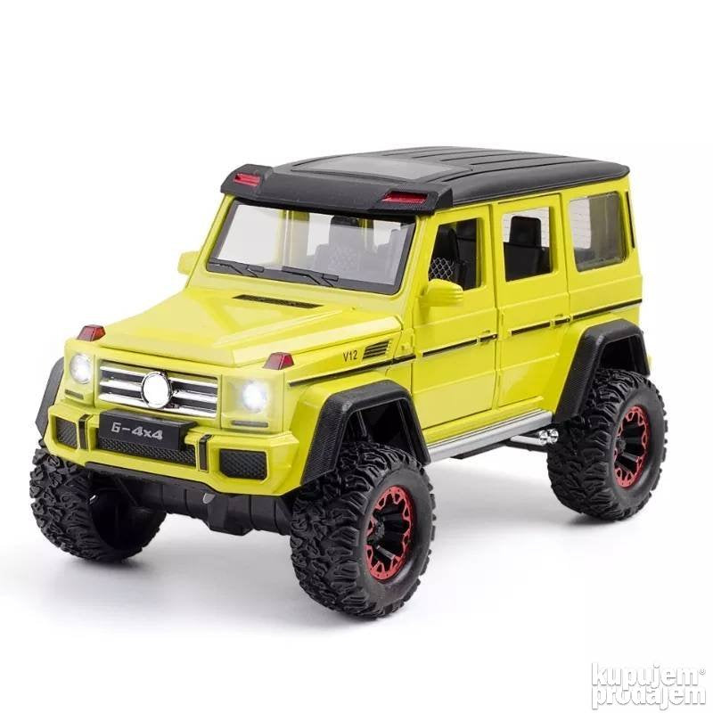 Mercedes G500 G-Klase Žuta 1/24