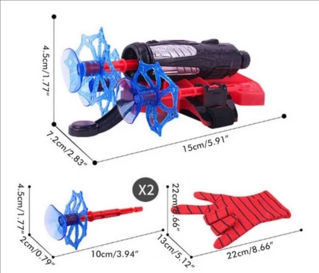 Spiderman rukavica ispaljivač strelica sa figuricom - Spiderman rukavica ispaljivač strelica sa figuricom