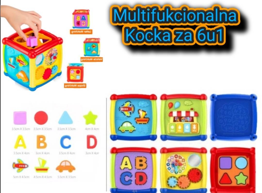 Multifukcionalni kocka 6u1 - Multifukcionalni kocka 6u1