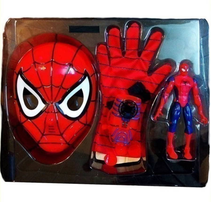 3u1 Set Spiderman maska i rukavica sa mehanizmom