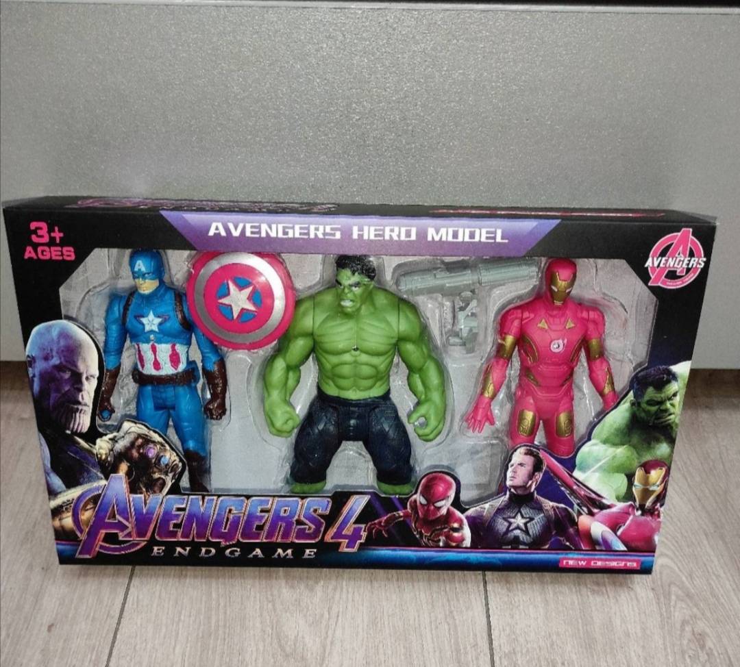 Avengers 3u1 Ironaman, Hulk i C. America - Avengers 3u1 Ironaman, Hulk i C. America