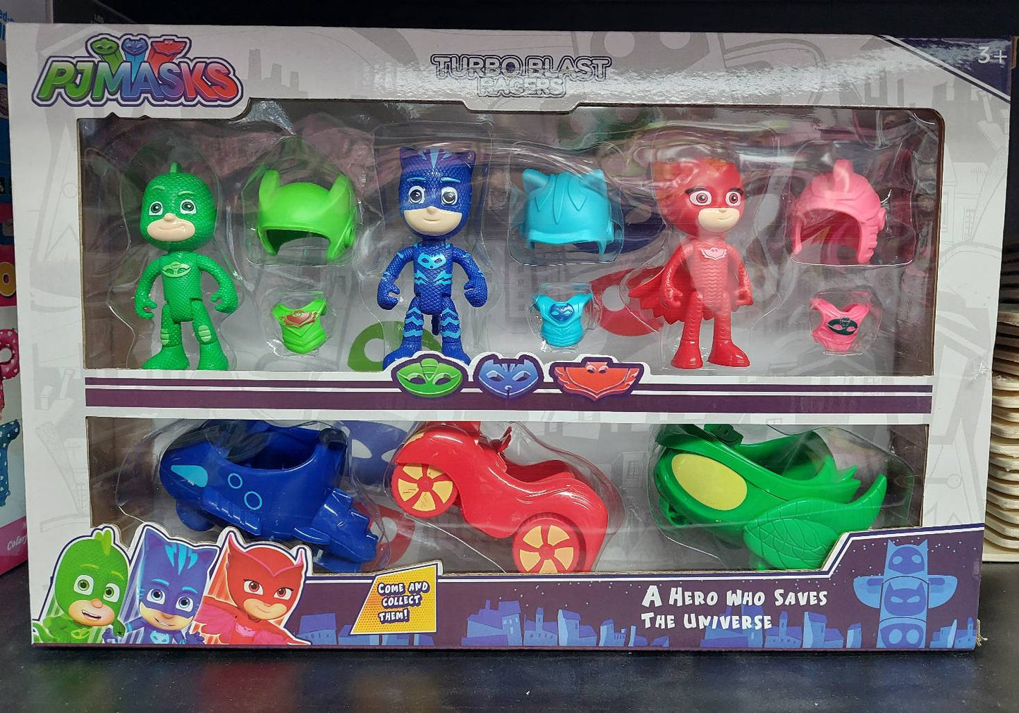 Pjmasks set sa vozilima i figuricama - Pjmasks set sa vozilima i figuricama