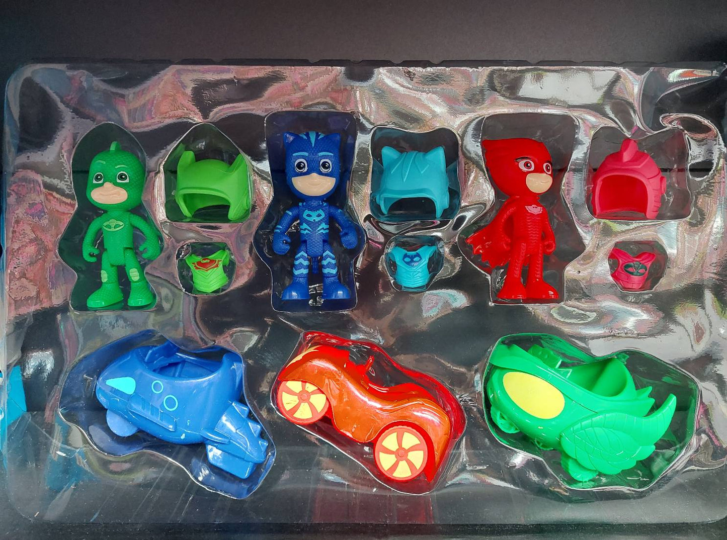 Pjmasks set sa vozilima i figuricama - Pjmasks set sa vozilima i figuricama