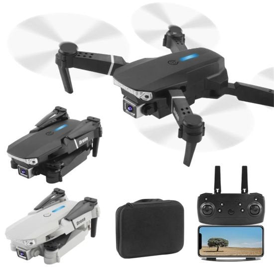 Dron sa dve kamere 4K Dron sa HD kamerama Dron E88 - Dron sa dve kamere 4K Dron sa HD kamerama Dron E88