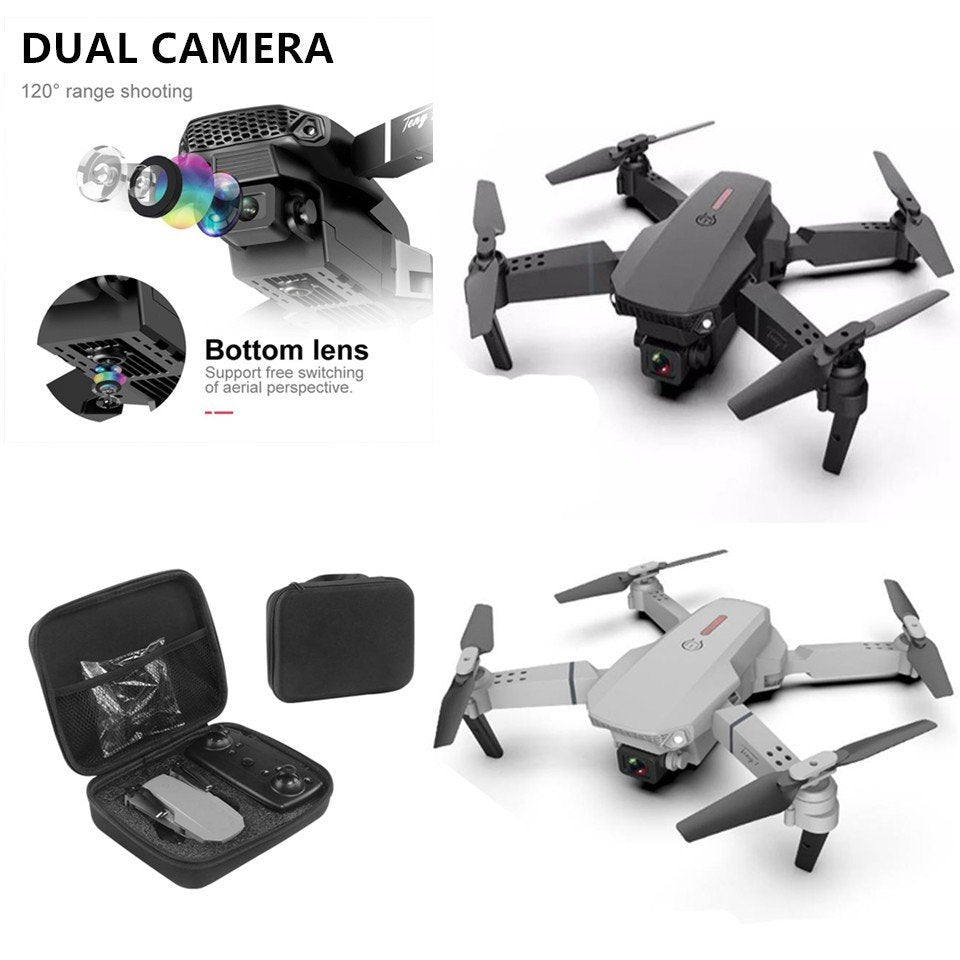 Dron sa dve kamere 4K Dron sa HD kamerama Dron E88 - Dron sa dve kamere 4K Dron sa HD kamerama Dron E88