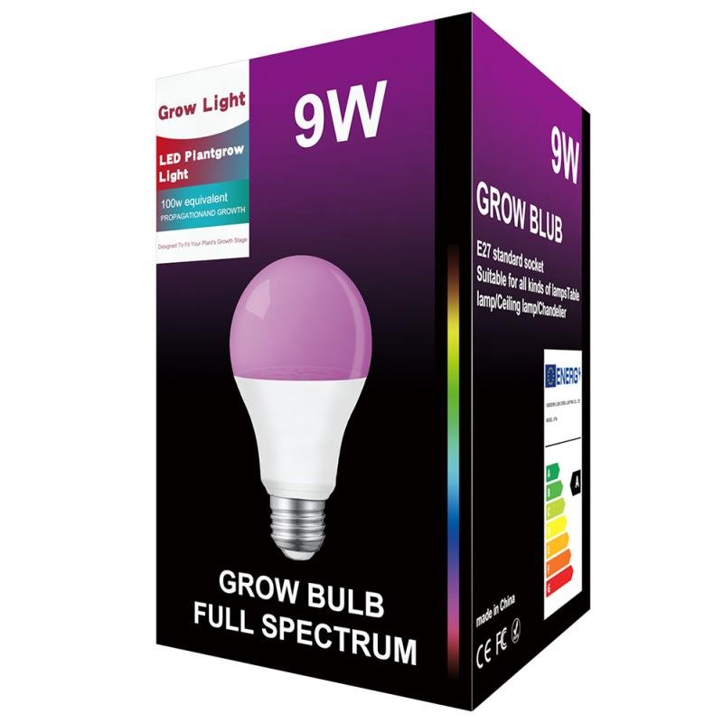 Sijalica za rast biljaka E27 9W Led Grow - Sijalica za rast biljaka E27 9W Led Grow