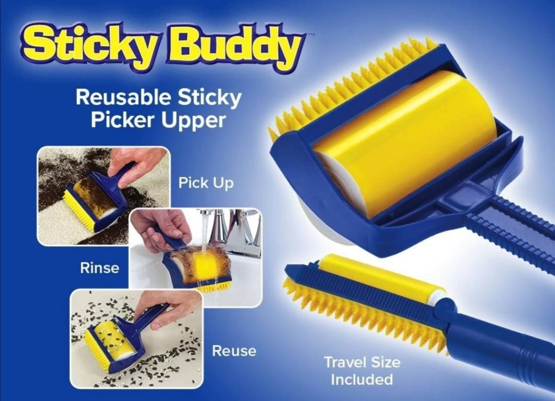 Valjak za čišćenje dlaka Sticky buddy - Valjak za čišćenje dlaka Sticky buddy